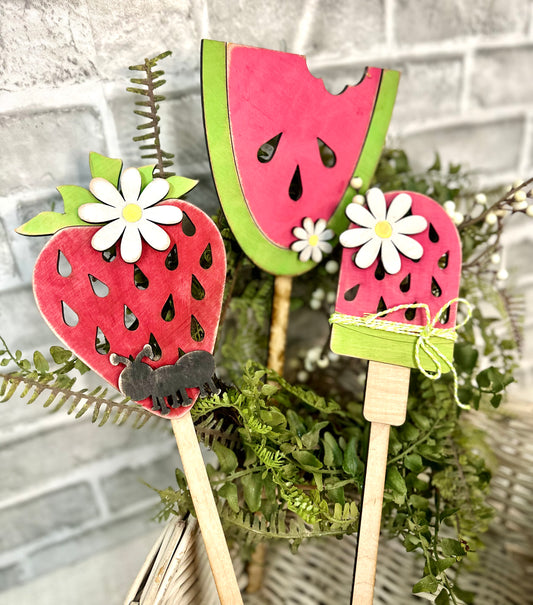 ALREADY MADE BY ME Set of 3 pokes-Summer fruits