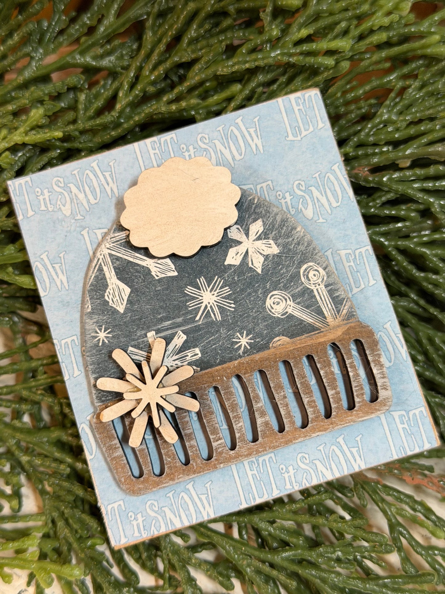 CUTIE SIZE FRAME with YOUR CHOICE OF 1 DROP IN