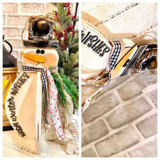 DIY KIT- 3-D SNOWMAN